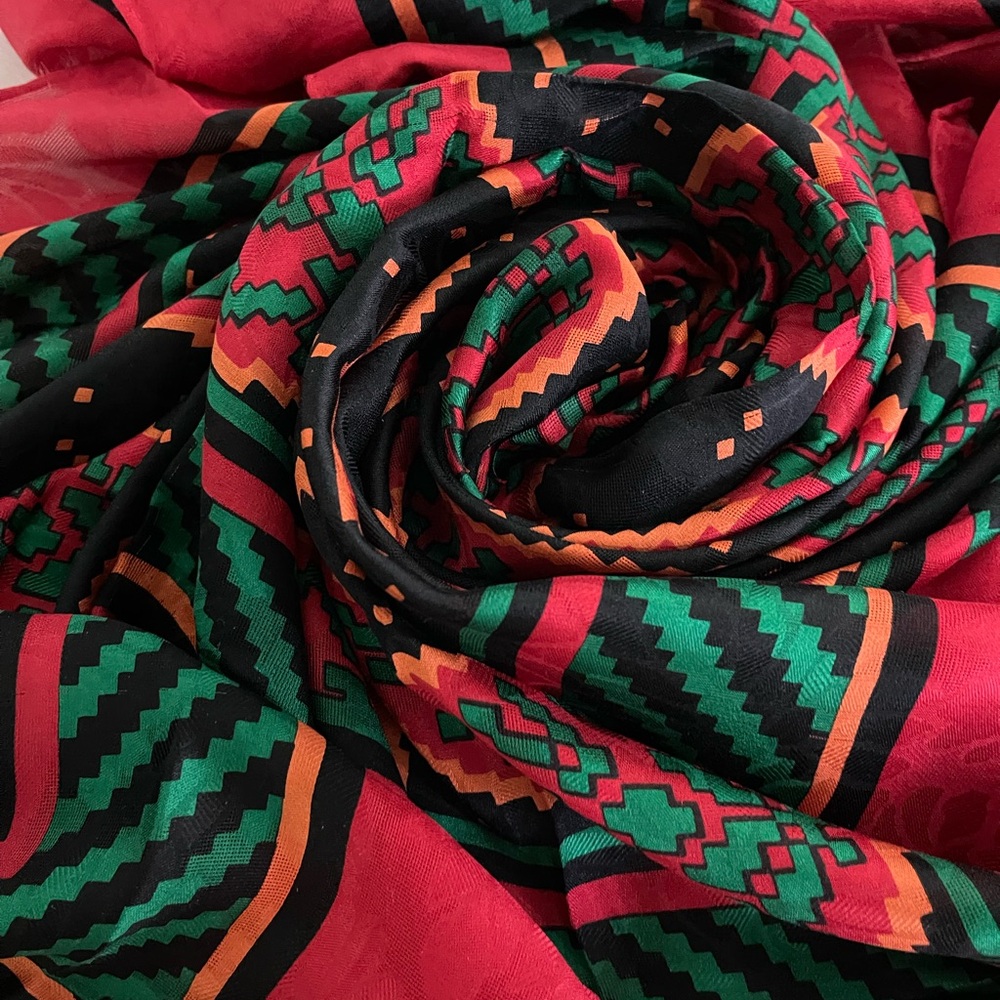 Givenchy Silk Scarf.